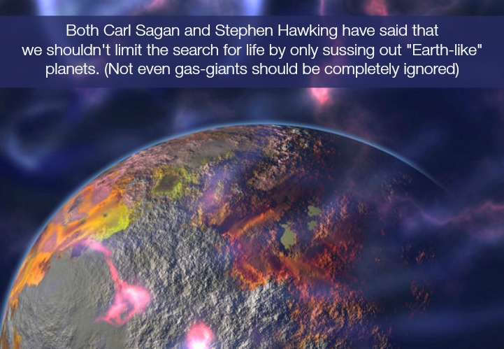 Should We Look For Life on Gas-Giants?