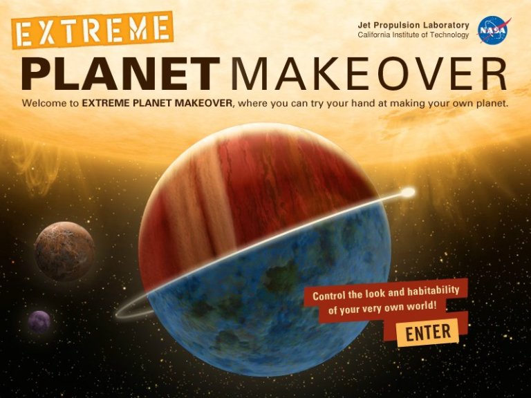 Want To Make Your Own Planet? With This Interactive Feature, You Can