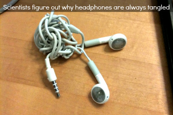 Science Solves the Mystery of the “Always Tangled” Headphones