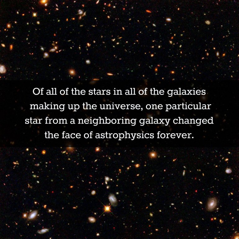 Hubble Variable 1: The Star That Changed the Universe