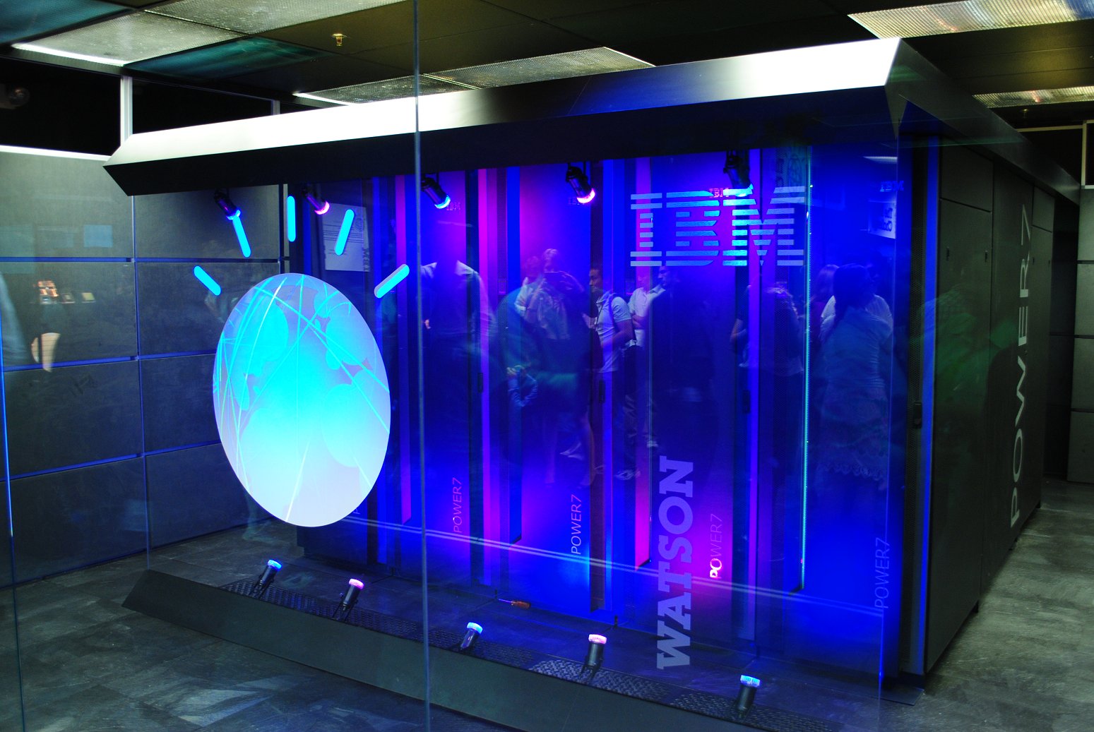 IBM's Watson computer, Yorktown Heights, NY. Via: WikiMedia
