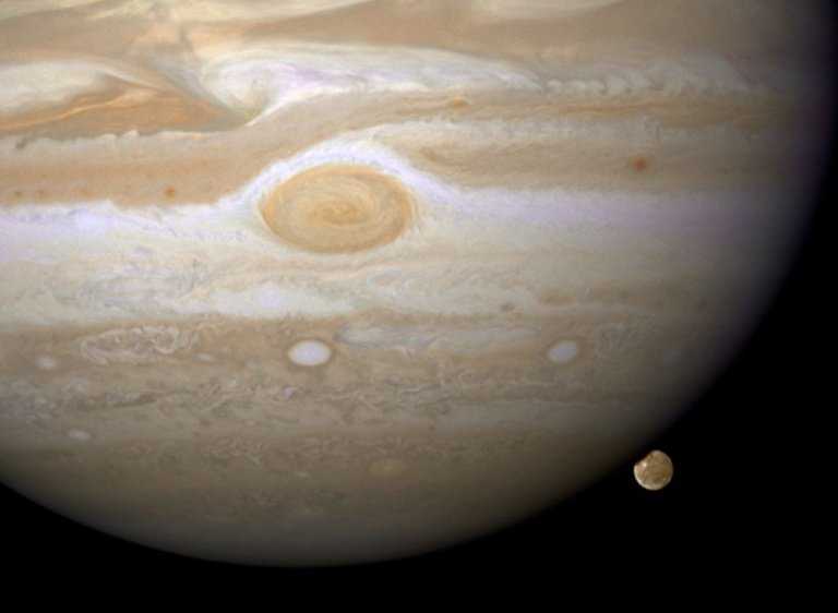 Astronomy Photo of the Day: 9/20/15 — Ganymede Waves Goodbye to Jupiter