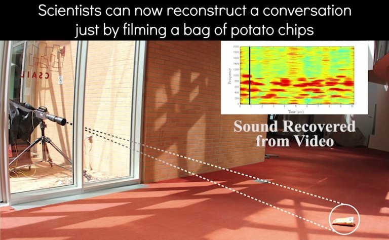 Scientists Can Now Listen To Your Conversation Using a Bag of Potato Chips