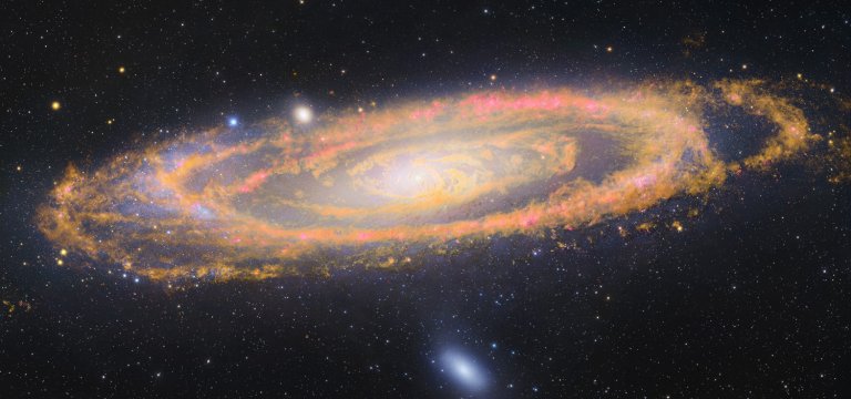 Astronomy Photo of the Day: 12/21/14 — Andromeda in Infrared