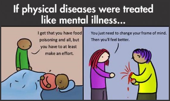 If Physical Diseases Were Treated Like Mental Illness….