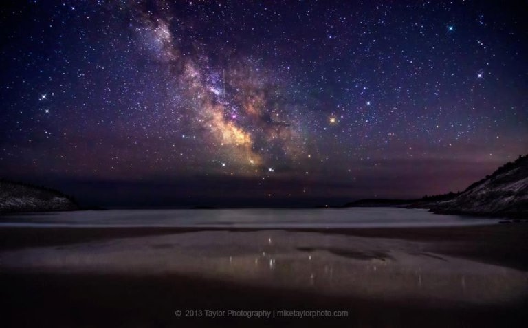 The Milky Way & Lyrids by Mike Taylor