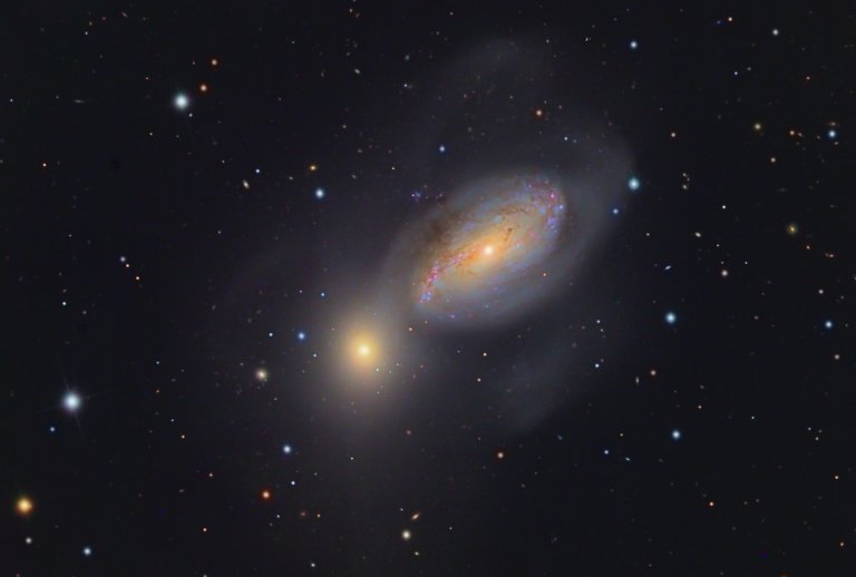 Astronomy Photo of the Day (APotD): 7/23/14 – NGC 3227 & NGC 3226