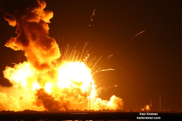 Orbital Sciences Update (With Incredible New Photos of the Antares Explosion)