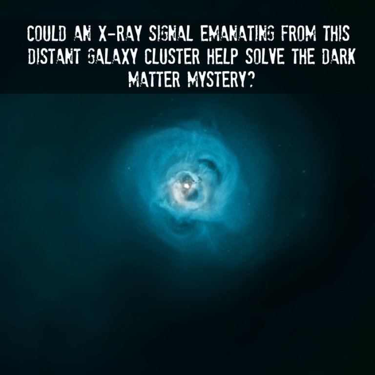 Astronomers Discover Puzzling X-Ray Signal in Galaxy Cluster