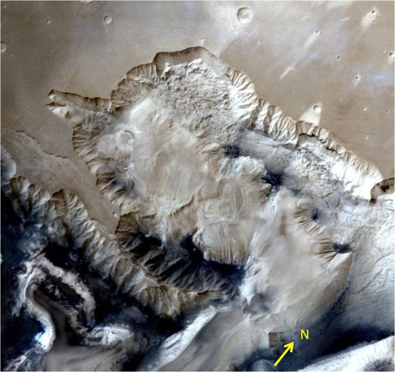 India’s Mars Orbiter Captures Stunning Images of Red Planet’s Canyon System