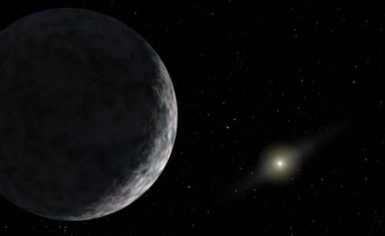 New Examination of Trans-Neptunian Objects Suggests Two Planets Lurk in Outer Solar System
