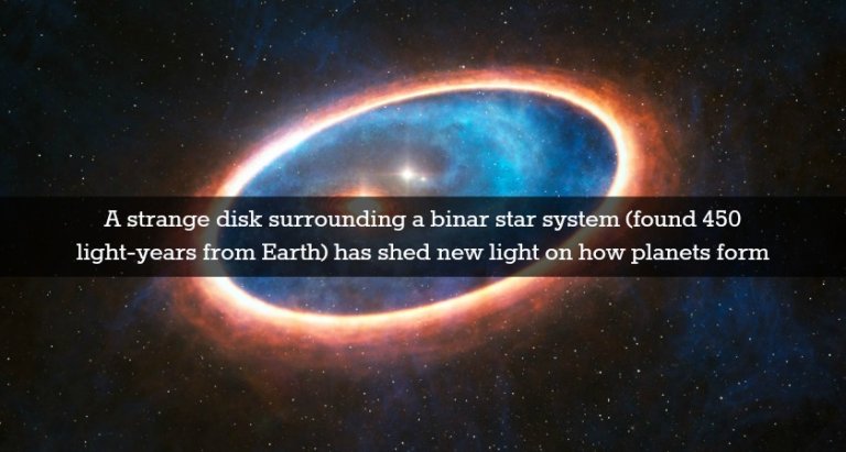 Planet-forming “Lifeline” Lurks in a Binary Star System