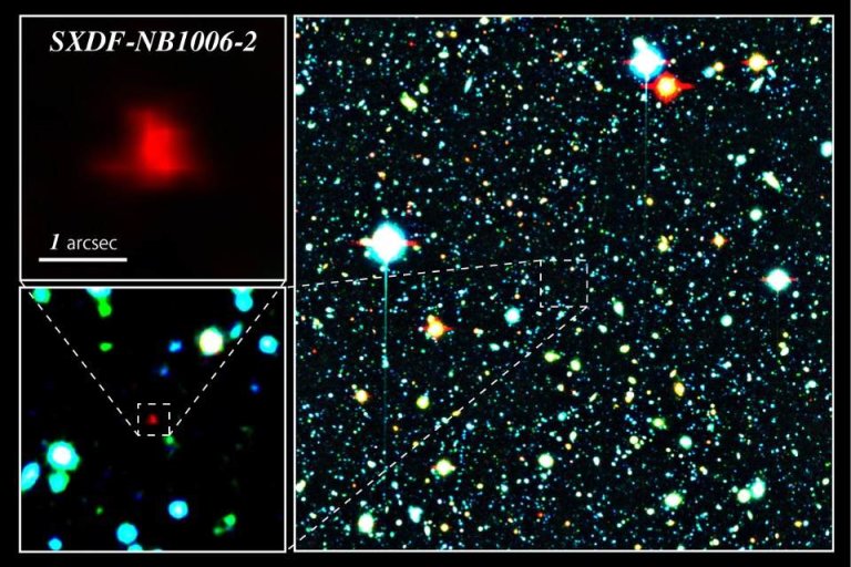 One of the Farthest Galaxies from Earth
