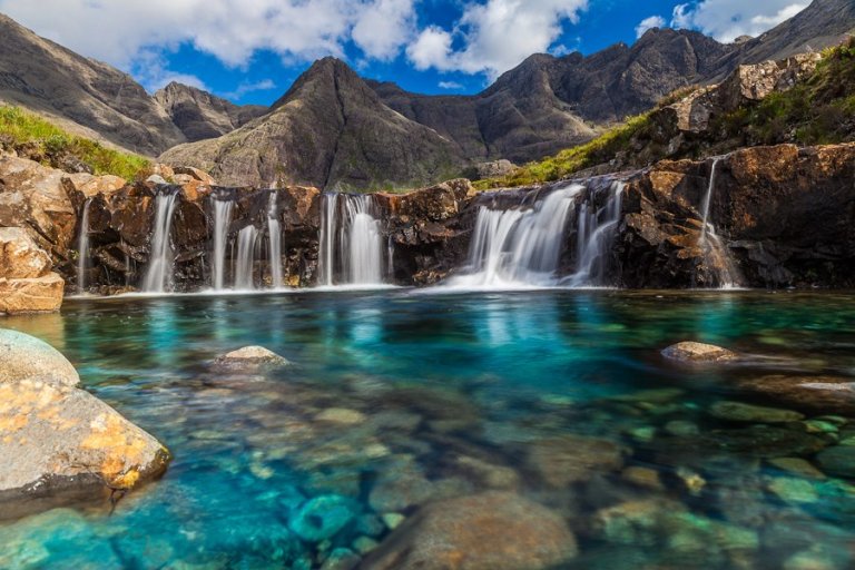 Earth, The Shore of the Cosmic Ocean: The Fairy Pools of Scotland