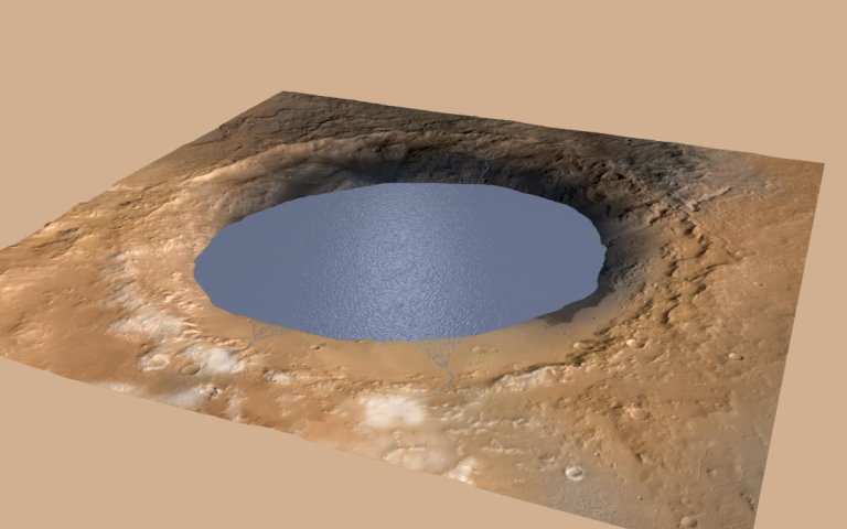 Astronomers Have Found Evidence of Long-Lasting Lakes on Mars