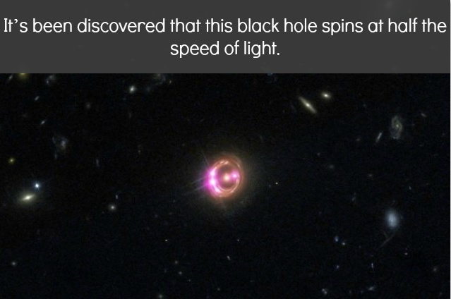Scientists Measure Spin of Extremely Distant Supermassive Black Hole