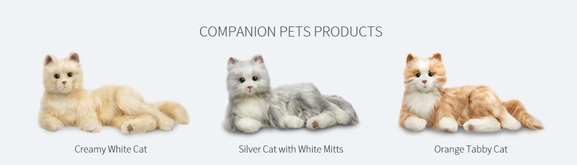 Robotic cat. Credit: Hasbro