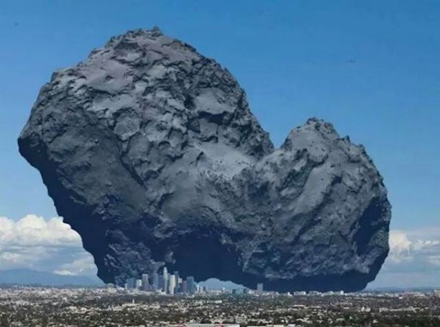 How Big Is Comet Churymov-Gerasimenko?
