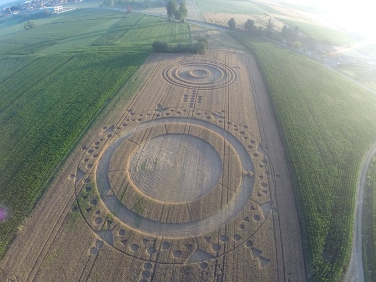 A Massive Crop Circle Appeared in Italy This Week