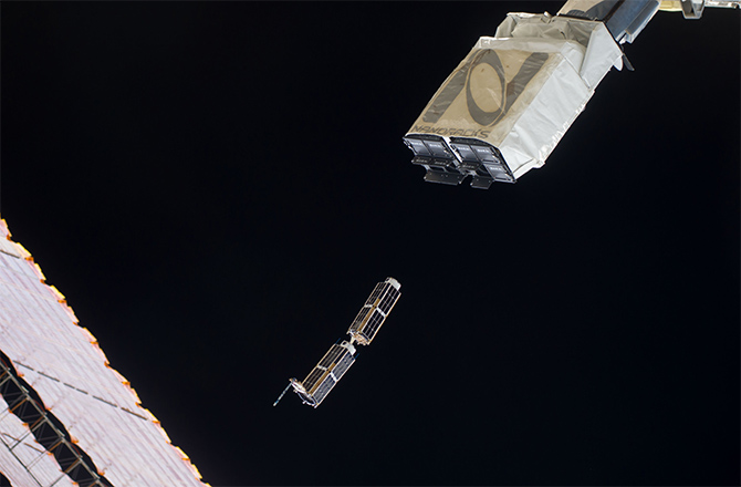 ISS Decides To Launch Satellites By Itself