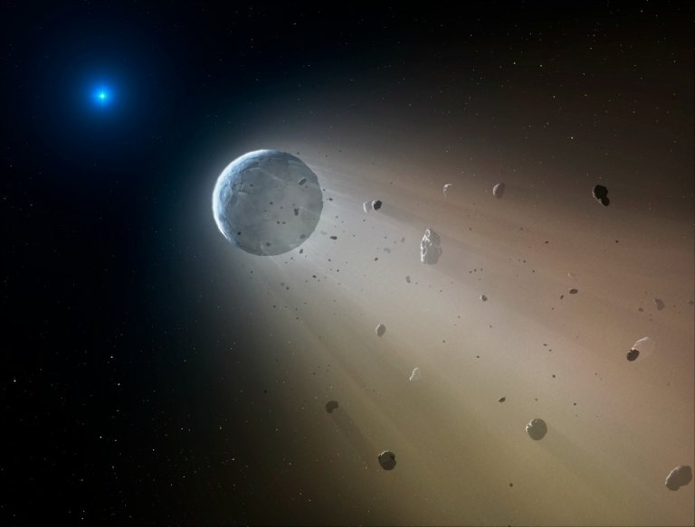 Destroyer of Worlds: NASA Sees Dead Star Vaporizing Its Solar System