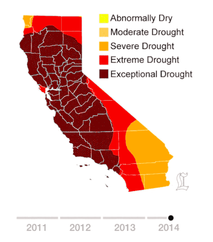 How Bad Is California’s Drought? Here’s The 10 Second Answer