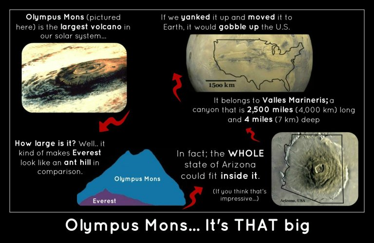 Hot Spots and Olympus Mons: