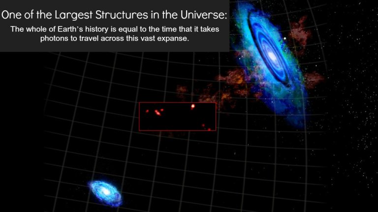 One of the Largest Structures in the Universe: