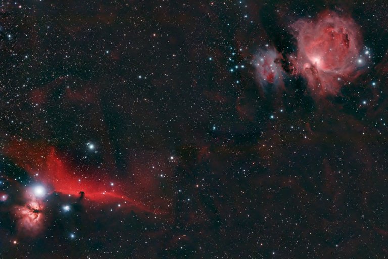 Astronomy Picture of the Day: 01/23/14 – 3 Nebulae in Orion’s Molecular Cloud