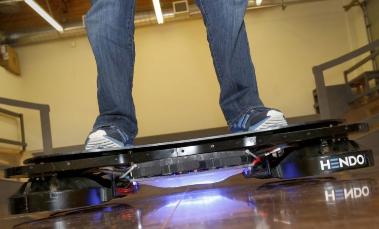 The Future’s A Year Early: Researchers Create First Hoverboard Prototype