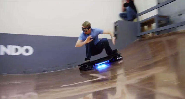 Tony Hawk Rides World’s First Real Hoverboard