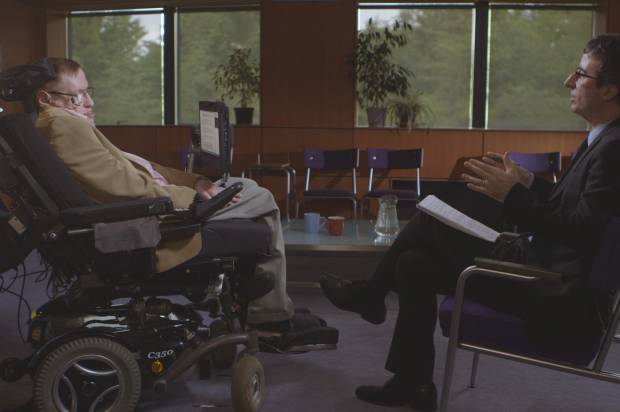 John Oliver Interview With Stephen Hawking