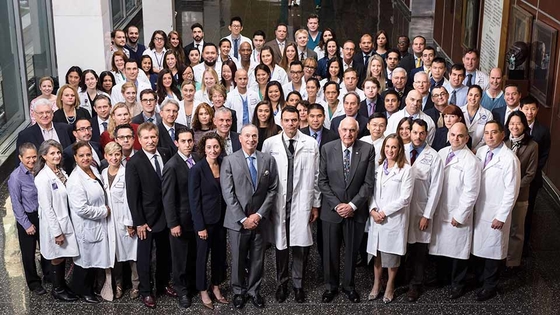 The team at NYU Langone Medical Center who performed the surgery. 