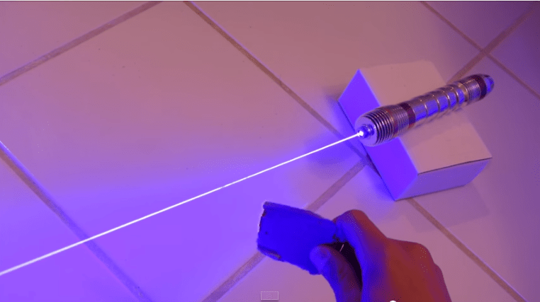See A Real Life “Lightsaber” In Action