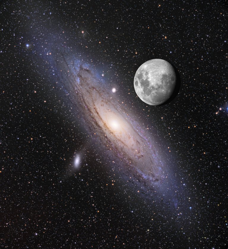 Astronomy Picture of the Day: 09/20/13 – Andromeda and the Moon