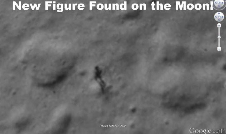 Did NASA Find an Alien and it’s Shadow on the Moon?