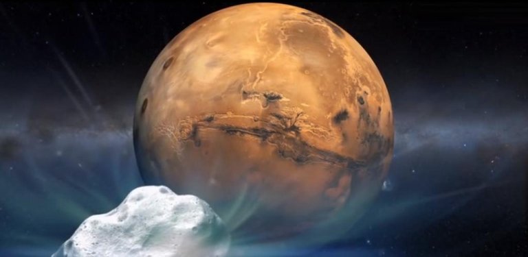 Once in a Million Year Comet To Flyby Mars This Weekend