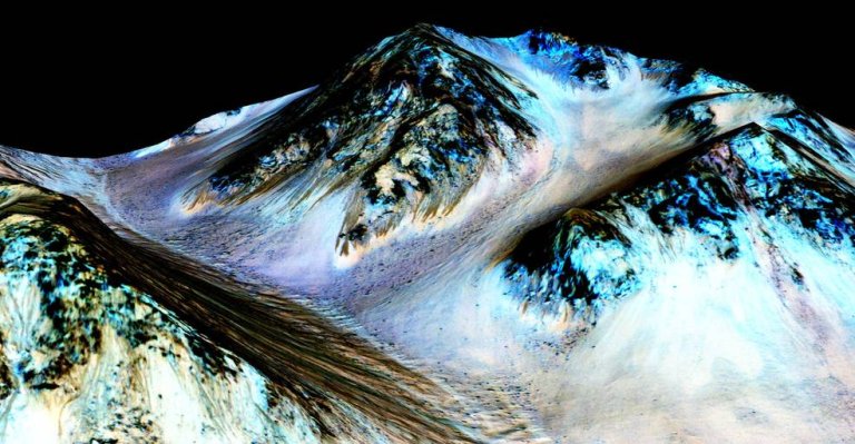 NASA Breakthrough: Liquid Water Flows on Mars