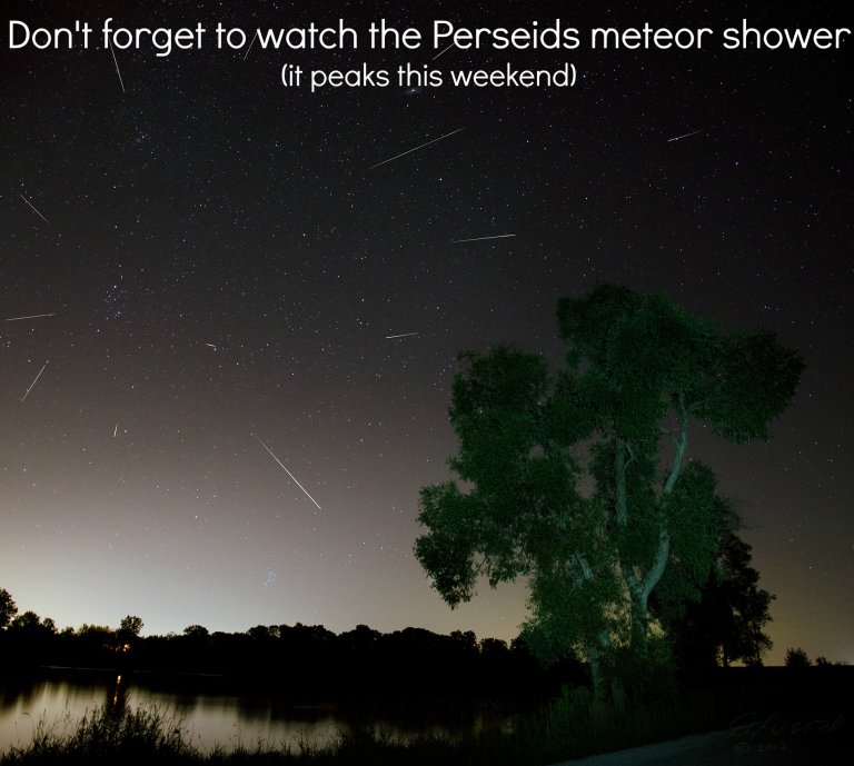 Perseid Meteor Shower, 2014