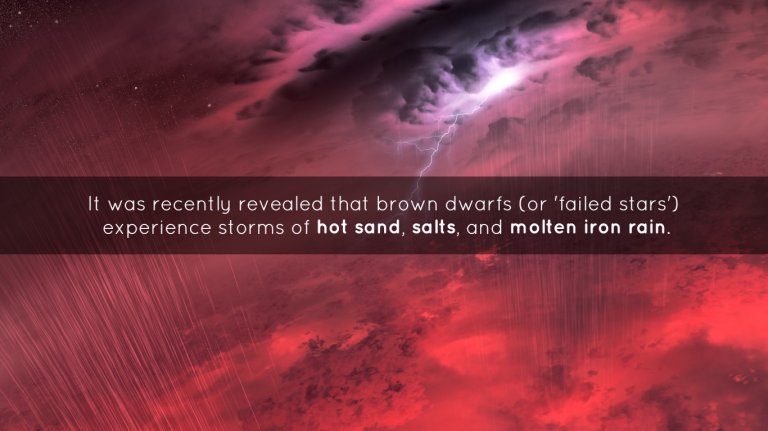 Brown Dwarfs: Under The Weather