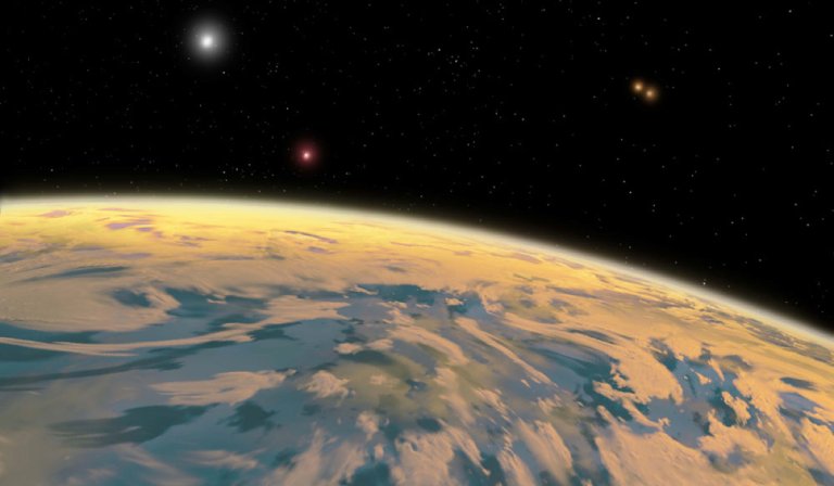 Meet the Planet With Four Suns