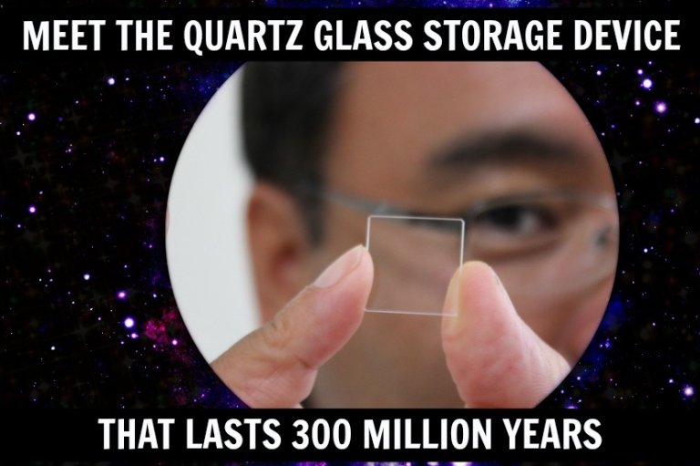 The Amazing Science of the Small: A Storage Device that Lasts 300 million Years