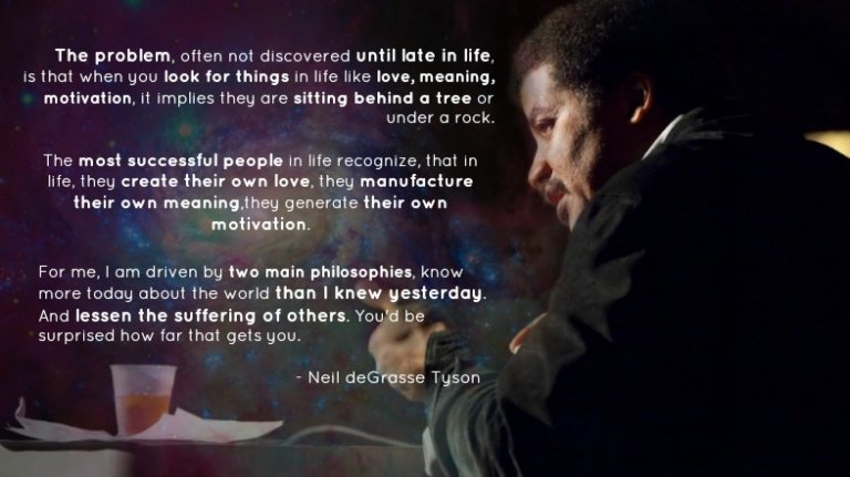 Musings of Neil deGrasse Tyson