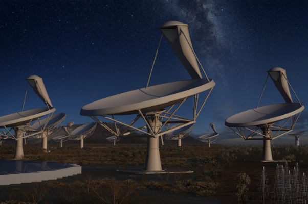 The Moon Will be Turned into a Giant Particle Detector