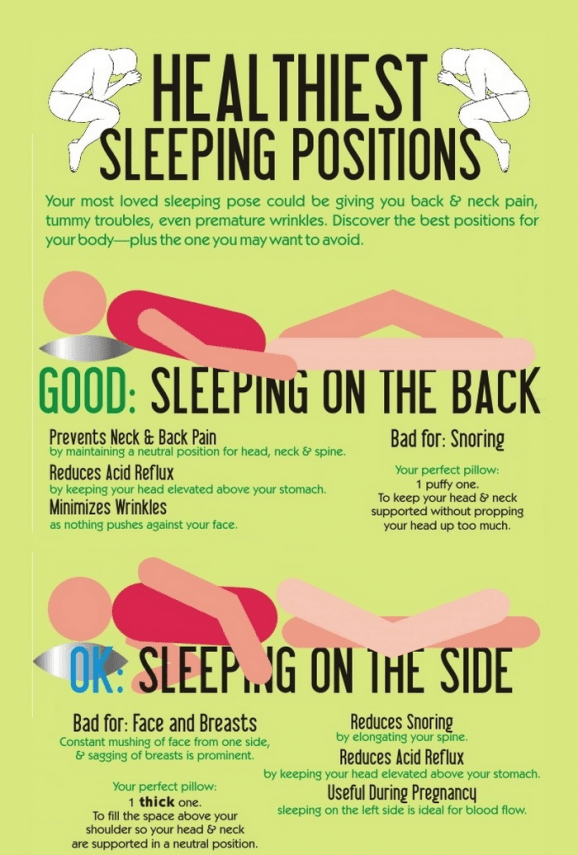 What’s the Healthiest Way to Sleep? (Infograph)