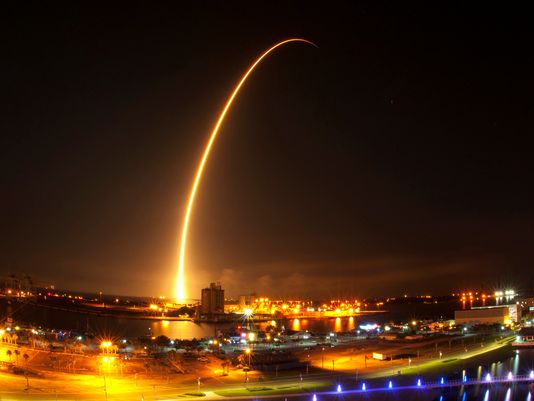 SpaceX launch. Image Credit: NASA