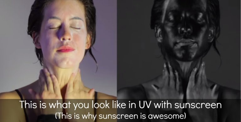 How You Look in Ultraviolet and the Value of Sunscreen