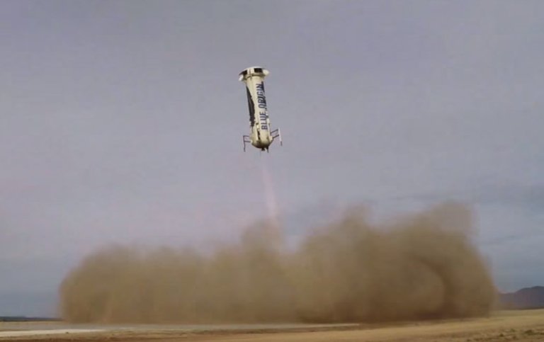 Reusable Rocket Makes Historic Vertical Landing (w/ Video)