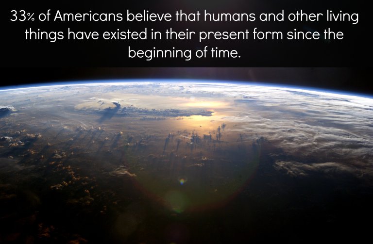 Public Perception of Evolution: A Reflection of Scientific Literacy in Society