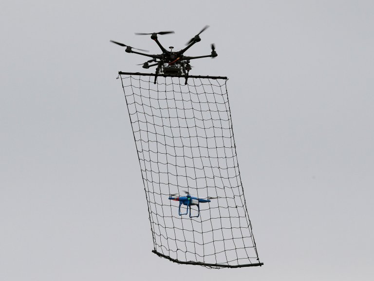 Net-Wielding Interceptor Drones to Police the Skies Above Tokyo